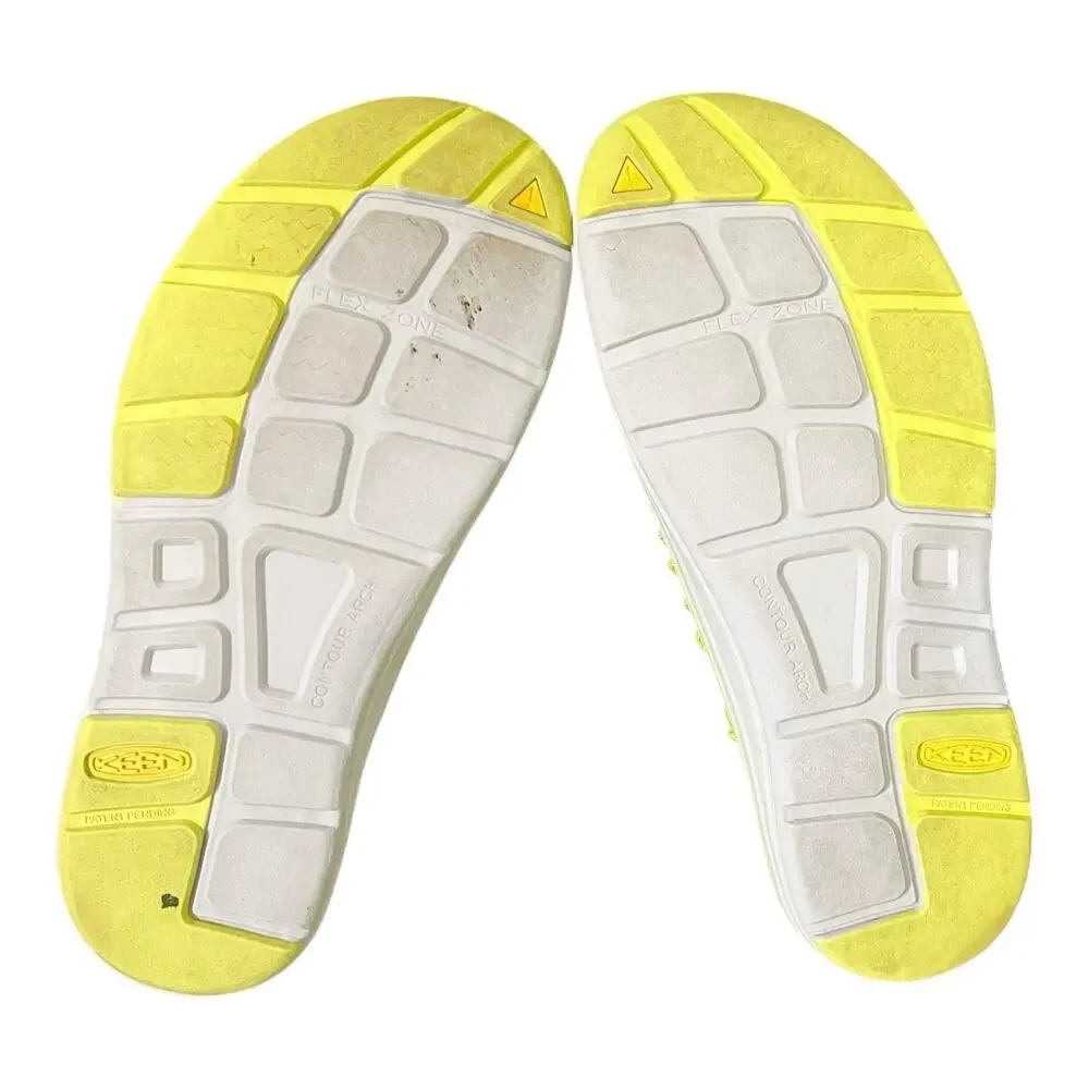 KEEN Sandals Women‎ Size 8.5 Uneek Sport Sandals Gargoyle-Bright Chartreuse - Picture 5 of 6